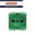 PRESA SCHUKO 2P+T 16A BIVALENTE VERDE GEWISS CHORUS GW10224