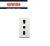 PRESA GEWISS BIVALENTE 2P+T 16A SYSTEM WHITE GW20203