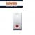PULSANTE NC 10A AUSILIARE NA ARRESTO SIMBOLO ROSSO GEWISS SYSTEM WHITE GW20523