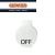 DISCHETTO SEGNALETICO SPENTO OFF GEWISS SYSTEM WHITE GW20594