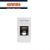 PRESA UTENTE GEWISS RJ45 6 UTP TOOLLESS  SYSTEM WHITE GW20685