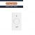 REGOLATORE PULSANTE CARICHI RESISTIVI/INDUTTIVI GEWISS SYSTEM WHITE GW20828