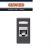 PRESA RJ45 CAT5E FTP TOOLLESS GEWISS SYSTEM BLACK GW21243