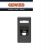 PRESA UTENTE RJ45 CAT6 UTP IMPACT TOOL GEWISS SYSTEM BLACK GW21684