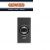 REGOLATORE ELETTRONICO ROTATIVO CON DEVIATORE GEWISS SYSTEM BLACK GW21811