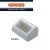 PLANCE DA PARETE/TAVOLO 4 POSTI NERO GEWISS SYSTEM GW24019