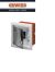 CENTRALINO GEWISS DA INCASSO 4 MODULI  IP40 ART GW40602
