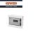 CENTRALINO GEWISS DA INCASSO 12M IP40 ART GW40605
