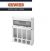 QUADRO PARETE GEWISS Q-DIN 20 MODULI 4+4 FLANGE GW68015N