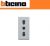 PRESA BIVALENTE 10/16A BTICINO LIVING AXOLUTE AIR HC4180