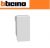 PULSANTE NO NC BTICINO MATIX GO BIANCO JW4034