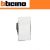 PULSANTE TARGA 3A 250Va.c BTICINO LIVING NOW K4040