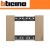 PLACCA 3 POSTI BTICINO LIVING NOW LEGNO ROVERE KA4803LM