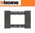PLACCA 3 MODULI SPACE BTICINO LIVING NOW ZAMA KA4803NG
