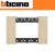 PLACCA 3 MODULI ORO BTICINO LIVING NOW ZAMA A4803ZW