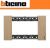PLACCA 4 MODULI BTICINO LIVING NOW IN LEGNO COLORE ROVERE KA4804LM