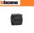 PRESA FLAT 16A TEDESCO ITALIANO BTICINO LIVING NOW KG4140A16F NERO