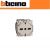 PRESA FLAT 16A TEDESCO ITALIANO BTICINO LIVING NOW KM4140A16F SABBIA