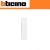 COVER PER FALSO POLO COPRIFORO BTICINO LIVING NOW KW00 BIANCO