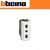 PRESA BIPASSO 2P+T 16A BTICINO LIVING NOW BIANCO KW4180