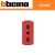 PRESA BIVALENTE 16A BTICINO LIVING LIGHT L4180R ROSSO