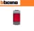 PORTALAMPADA DIFFUSORE ROSSO BTICINO LIVING INTERNATIONAL L4371R ANTRACITE
