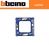 SUPPORTO 2 POSTI PER PLACCA TONDA QUADRA BTICINO LIVING LIGHT LN4702.