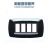 PLACCA 4P NERO MASTER MODI MD204