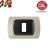 PLACCA 1P TORTORA INTERNO NERO COMPATIBILE MAGIC