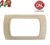 PLACCA 4P ROVERE SBIANCATO INTERNO BIANCO COMPATIBILE LIVING LIGHT
