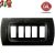 PLACCA 5P NERO INTERNO NERO COMPATIBILE MAGIC