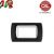 PLACCA 4P NERO INTERNO BIANCO COMPATIBILE LIVING LIGHT