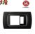 PLACCA SCHUKO+1P NERO INTERNO NERO serie MAGIC