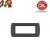 PLACCA 7P ANTRACITE INTERNO NERO COMPATIBILE LIVING INTERNATIONAL