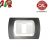 PLACCA 1P ANTRACITE METALLIZZATA INTERNO BIANCO COMPATIBILE MAGIC