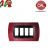 PLACCA 4P AMARANTO INTERNO NERO COMPATIBILE MAGIC