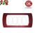 PLACCA 4P AMARANTO INTERNO BIANCO COMPATIBILE MAGIC