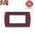 PLACCA 4P AMARANTO INTERNO NERO COMPATIBILE LIVING INTERNATIONAL