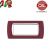 PLACCA 7P AMARANTO INTERNO BIANCO COMPATIBILE LIVING LIGHT