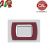 PLACCA 3P AMARANTO INTERNO BIANCO COMPATIBILE  LIVING LIGHT