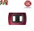 PLACCA 2P AMARANTO INTERNO NERO COMPATIBILE MAGIC