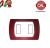 PLACCA 2P AMARANTO INTERNO BIANCO COMPATIBILE  MAGIC