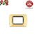 PLACCA 3P ORO OPACO INTERNO NERO COMPATIBILE LIVING INTERNATIONAL