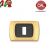 PLACCA 1P ORO OPACO INTERNO NERO COMPATIBILE MAGIC