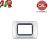 PLACCA 3P CROMO OPACO INTERNO NERO COMPATIBILE LIVING INTERNATIONAL