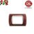 PLACCA 3P NOCE NAZIONALE INTERNO BIANCO COMPATIBILE LIVING LIGHT