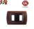 PLACCA 2P NOCE NAZIONALE INTERNO NERO COMPATIBILE MAGIC