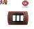 PLACCA 3P NOCE NAZIONALE INTERNO NERO COMPATIBILE MAGIC