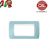 PLACCA 4P AZZURRO PASTELLO COMPATIBILE LIVING LIGHT