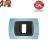 PLACCA 1P AZZURRO PASTELLO INTERNO NERO COMPATIBILE MAGIC